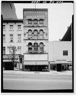 Historic Framed Print, Cullinan Building, 415 Seventh Street, Northwest, Washington, District of Columbia, DC,  17-7/8" x 21-7/8"