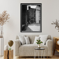 Historic Framed Print, Cullinan Building, 415 Seventh Street, Northwest, Washington, District of Columbia, DC - 2,  17-7/8" x 21-7/8"