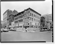 Historic Framed Print, Cullinan Building, 415 Seventh Street, Northwest, Washington, District of Columbia, DC - 4,  17-7/8" x 21-7/8"