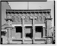 Historic Framed Print, Cullinan Building, 415 Seventh Street, Northwest, Washington, District of Columbia, DC - 6,  17-7/8" x 21-7/8"