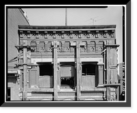 Historic Framed Print, Cullinan Building, 415 Seventh Street, Northwest, Washington, District of Columbia, DC - 6,  17-7/8" x 21-7/8"