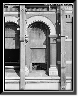 Historic Framed Print, Cullinan Building, 415 Seventh Street, Northwest, Washington, District of Columbia, DC - 7,  17-7/8" x 21-7/8"