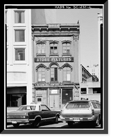 Historic Framed Print, 625 Indiana Avenue Northwest (Commercial Building), Washington, District of Columbia, DC - 2,  17-7/8" x 21-7/8"