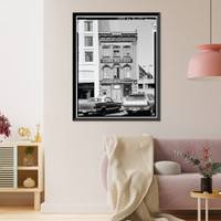 Historic Framed Print, 625 Indiana Avenue Northwest (Commercial Building), Washington, District of Columbia, DC - 2,  17-7/8" x 21-7/8"