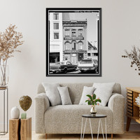 Historic Framed Print, 625 Indiana Avenue Northwest (Commercial Building), Washington, District of Columbia, DC - 2,  17-7/8" x 21-7/8"