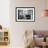 Historic Framed Print, Rubel Trio,  17-7/8" x 21-7/8"