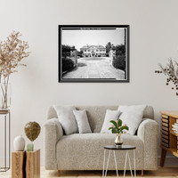 Historic Framed Print, Japanese Embassy, 2516 Massachusetts Avenue Northwest, Washington, District of Columbia, DC,  17-7/8" x 21-7/8"