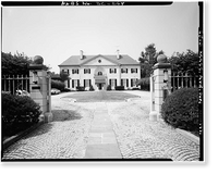 Historic Framed Print, Japanese Embassy, 2516 Massachusetts Avenue Northwest, Washington, District of Columbia, DC,  17-7/8" x 21-7/8"