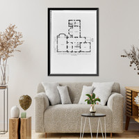 Historic Framed Print, Townsend House, 2121 Massachusetts Avenue Northwest, Washington, District of Columbia, DC - 7,  17-7/8" x 21-7/8"