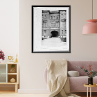 Herbert Wadsworth House, 1801 Massachusetts Avenue Northwest, Washington, District of Columbia, DC - 9, Vintage Print