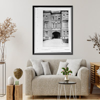 Herbert Wadsworth House, 1801 Massachusetts Avenue Northwest, Washington, District of Columbia, DC - 9, Vintage Print
