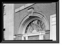 Historic Framed Print, Timothy Caldwell House, 2017 "Eye" Street Northwest, Washington, District of Columbia, DC - 4,  17-7/8" x 21-7/8"
