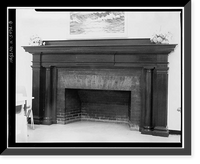 Historic Framed Print, St. Elizabeths Hospital, B Building (No. 75), 2700 Martin Luther King Jr. Avenue, Southeast, Washington, District of Columbia, DC - 8,  17-7/8" x 21-7/8"