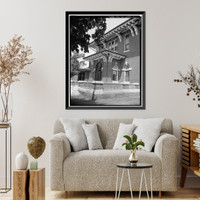 Historic Framed Print, St. Elizabeths Hospital, I Building (No. 95), 2700 Martin Luther King Jr. Avenue, Southeast, Washington, District of Columbia, DC - 4,  17-7/8" x 21-7/8"