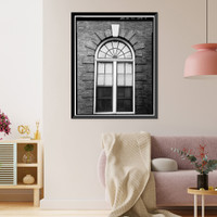 Historic Framed Print, St. Elizabeths Hospital, I Building (No. 95), 2700 Martin Luther King Jr. Avenue, Southeast, Washington, District of Columbia, DC - 5,  17-7/8" x 21-7/8"