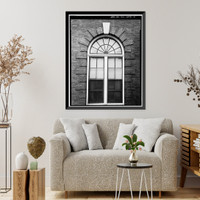 Historic Framed Print, St. Elizabeths Hospital, I Building (No. 95), 2700 Martin Luther King Jr. Avenue, Southeast, Washington, District of Columbia, DC - 5,  17-7/8" x 21-7/8"