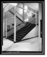 Historic Framed Print, St. Elizabeths Hospital, I Building (No. 95), 2700 Martin Luther King Jr. Avenue, Southeast, Washington, District of Columbia, DC - 6,  17-7/8" x 21-7/8"