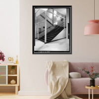 Historic Framed Print, St. Elizabeths Hospital, I Building (No. 95), 2700 Martin Luther King Jr. Avenue, Southeast, Washington, District of Columbia, DC - 6,  17-7/8" x 21-7/8"