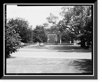 Historic Framed Print, St. Elizabeths Hospital, M Building (No. 72), 2700 Martin Luther King Jr. Avenue, Southeast, Washington, District of Columbia, DC - 2,  17-7/8" x 21-7/8"