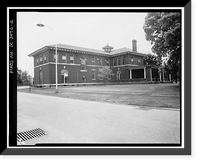 Historic Framed Print, St. Elizabeths Hospital, M Building (No. 72), 2700 Martin Luther King Jr. Avenue, Southeast, Washington, District of Columbia, DC - 4,  17-7/8" x 21-7/8"