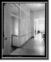 Historic Framed Print, St. Elizabeths Hospital, M Building (No. 72), 2700 Martin Luther King Jr. Avenue, Southeast, Washington, District of Columbia, DC - 7,  17-7/8" x 21-7/8"