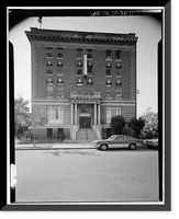 Twelfth Street YMCA Building, 1816 Twelfth Street Northwest, Washington, District of Columbia, DC Classic, Antique Print