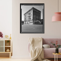 True Reformer Building, 1200 U Street Northwest, Washington, District of Columbia, DC Classic, Antique Print