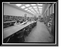 Howard University, Founders Library, 2400 Sixth Street Northwest, Washington, District of Columbia, DC - 27, Vintage Print