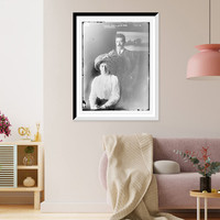 Fritz Kreisler & wife, Historic Print