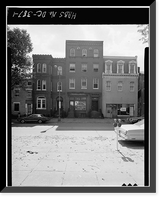 Historic Framed Print, American Mosaic Company Building, 912 I Street Northwest, Washington, District of Columbia, DC,  17-7/8" x 21-7/8"
