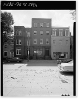 Historic Framed Print, American Mosaic Company Building, 912 I Street Northwest, Washington, District of Columbia, DC,  17-7/8" x 21-7/8"