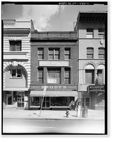 Historic Framed Print, Brodt's Hat Factory, 423 Eleventh Street, Washington, District of Columbia, DC,  17-7/8" x 21-7/8"