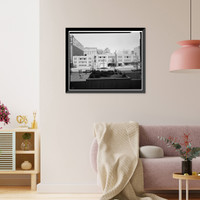 Historic Framed Print, Star Parking Garage, 1006 E Street, Washington, District of Columbia, DC,  17-7/8" x 21-7/8"