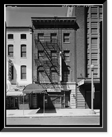Historic Framed Print, Hammel's Restaurant, 416 Tenth Street, Washington, District of Columbia, DC,  17-7/8" x 21-7/8"
