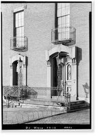 Historic Framed Print, Decatur House, National Trust for Historic Preservation, 748 Jack, Washington, District of Columbia, DC - 4,  17-7/8" x 21-7/8"