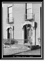 Historic Framed Print, Decatur House, National Trust for Historic Preservation, 748 Jack, Washington, District of Columbia, DC - 4,  17-7/8" x 21-7/8"