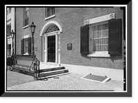 Decatur House, National Trust for Historic Preservation, 748 Jack, Washington, District of Columbia, DC - 21, Antique Print