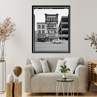 Edward Abner Building, 413-415 Ninth Street, Northwest, Washington, District of Columbia, DC, Antique Wall Art