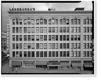 Lansburgh's Department Store, E & Eighth Streets Northwest, Washington, District of Columbia, DC - 2 Classic, Vintage Poster
