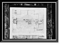 Historic Framed Print, St. John's Church, Sixteenth & H Streets Northwest, Washington, District of Columbia, DC - 3,  17-7/8" x 21-7/8"
