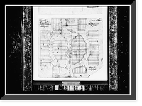 Historic Framed Print, St. John's Church, Sixteenth & H Streets Northwest, Washington, District of Columbia, DC - 4,  17-7/8" x 21-7/8"