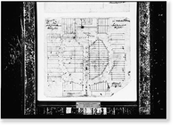 Historic Framed Print, St. John's Church, Sixteenth & H Streets Northwest, Washington, District of Columbia, DC - 4,  17-7/8" x 21-7/8"