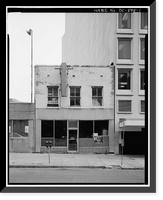 Historic Framed Print, 626 D Street, Northwest (Commercial Building), Washington, District of Columbia, DC,  17-7/8" x 21-7/8"