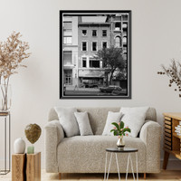Historic Framed Print, Thorn Building, 417 Seventh Street Northwest, Washington, District of Columbia, DC,  17-7/8" x 21-7/8"