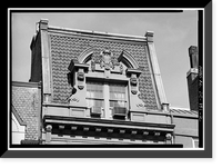 Historic Framed Print, Dr. A. C. Bliss House, 1218 Sixteenth Street Northwest, Washington, District of Columbia, DC - 2,  17-7/8" x 21-7/8"