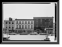 Historic Framed Print, 1922-1932 Pennsylvania Avenue Northwest (Commercial Building), Washington, District of Columbia, DC - 2,  17-7/8" x 21-7/8"