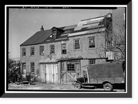 Historic Framed Print, Easby House, D Street Northwest, Washington, District of Columbia, DC,  17-7/8" x 21-7/8"