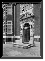Apartment Building, Nineteenth & Vernon Streets Northwest, Washington, District of Columbia, DC - 2, Antique Print