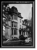 Orville E. Babcock House, Washington, District of Columbia, DC, Antique Print