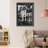 Orville E. Babcock House, Washington, District of Columbia, DC - 4 Classic, Vintage Print
